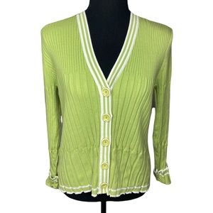 Pistachio Green Cardigan
